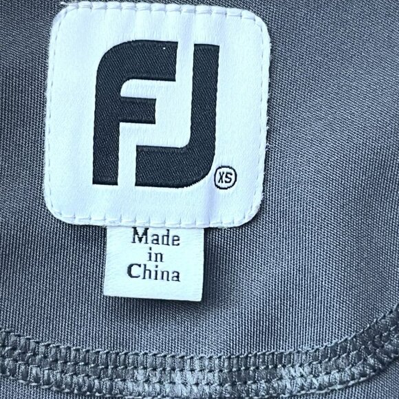Womens FJ Footjoy 1/2 Zip Woven‎ Windbreaker Shell Performance Vest XS - Picture 8 of 9